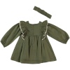 GIRLS DRESS GREEN