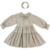 GIRLS DRESS BEIGE