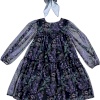 GIRLS DRESS NAVY