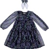 GIRLS DRESS NAVY