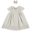 GIRLS DRESS BEIGE