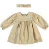 GIRLS DRESS BEIGE