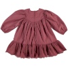 GIRLS DRESS MAROON