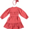 GIRLS DRESS RED