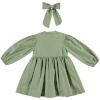 GIRLS DRESS GREEN