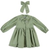 GIRLS DRESS GREEN