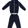 GIRLS TRACSUIT NAVY