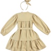 GIRLS DRESS BEIGE