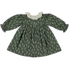 GIRLS DRESS GREEN