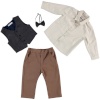 BOYS VEST&SHIRT&TROUSERS CAMEL