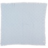 ORGANIC COTTON BLANKET BLUE