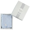 ORGANIC COTTON BLANKET BLUE