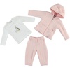 GIRLS TRACSUIT PINK