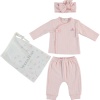 GIRLS BABY SET PINK