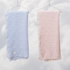 ORGANIC COTTON BLANKET PINK