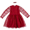 GIRLS DRESS RED