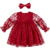 GIRLS DRESS RED