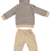 BOYS TRACSUIT BEIGE