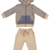 BOYS TRACSUIT BEIGE