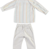 BOYS SHIRT-T-SHIRT-TROUSERS BLUE