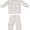 BOYS SHIRT-T-SHIRT-TROUSERS BLUE