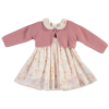 GIRLS DRESS ECRU