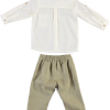 BOYS SHIRT-TROUSERS KHAKI