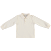 UNISEX POLO SWEATSHIRT BEIGE