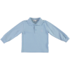 UNISEX POLO SWEATSHIRT BLUE