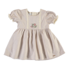 GIRLS DRESS BEIGE