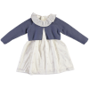 GIRLS DRESS ECRU