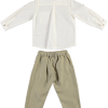 BOYS SHIRT-TROUSERS KHAKI