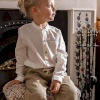 BOYS SHIRT-TROUSERS KHAKI