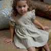 GIRLS DRESS KHAKI