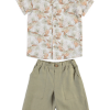 BOYS SHIRT-SHORT DESING