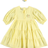 GIRLS DRESS YELLOW