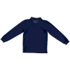 UNISEX POLO SWEATSHIRT NAVY