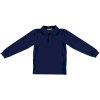 UNISEX POLO SWEATSHIRT NAVY