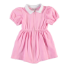 GIRLS POLO DRESS PINK