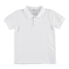 UNISEX POLO T-SHIRT WHITE