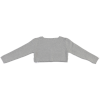 GIRLS BOLERO GREY