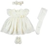 GIRLS SET: DRESS,SOCKS,SHOES,HAIRBAND