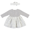 GIRLS DRESS GREY